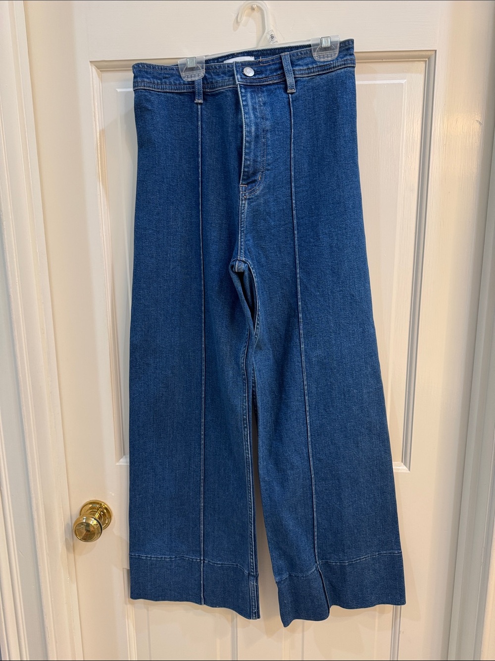 pistola Dark Blue Wide Leg Jeans